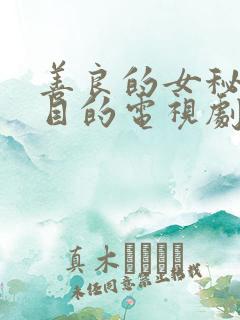 善良的女秘书的目的电视剧