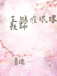王鹏催眠眼镜之教师