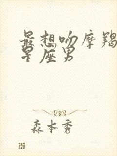 最想吻摩羯女的星座男