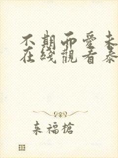 不期而爱未删减在线观看泰剧网大结局