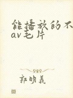 能播放的不卡的av毛片