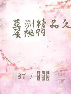 亚洲精品久久久蜜桃99