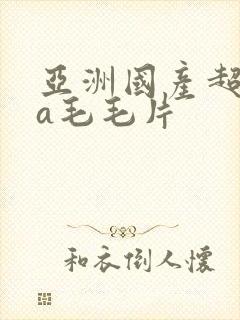 亚洲国产超高清a毛毛片