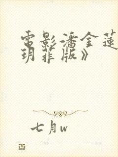 电影潘金莲《龚玥菲版》