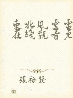 东北风云电视剧在线观看免费