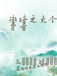 微暗之火全集免费看