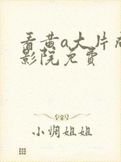 看黄a大片成人影院免费