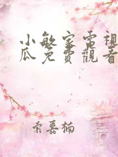 小敏家电视剧西瓜免费观看