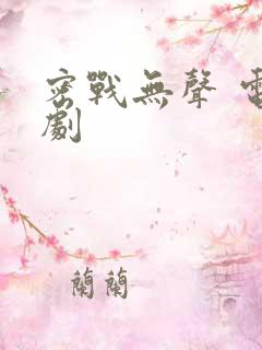 密战无声 电视剧