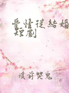 爱情从结婚开始 短剧