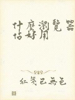 什么浏览器看网站好用