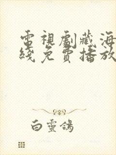 电视剧藏海传在线免费播放