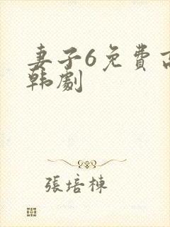 妻子6免费高清韩剧