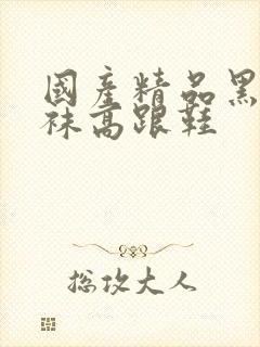 国产精品黑色丝袜高跟鞋