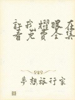 许我耀眼在线观看免费全集高清