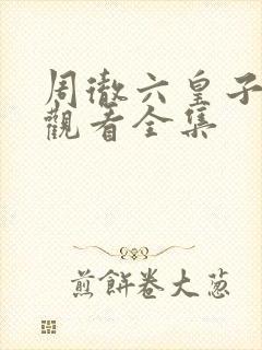 周彻六皇子免费观看全集