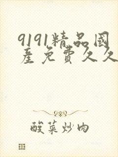 9191精品国产免费久久片