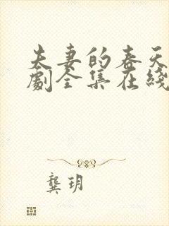 夫妻的春天电视剧全集在线播放免费观看