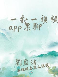 一对一视频聊天app果聊