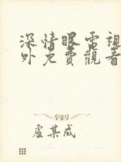 深情眼电视剧番外免费观看全集高清