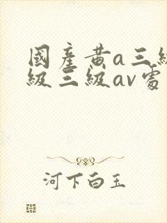 国产黄a三级三级三级av处女