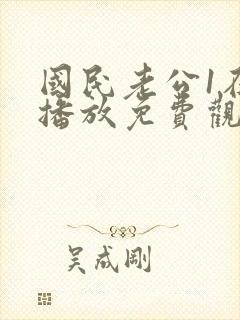 国民老公1在线播放免费观看全集