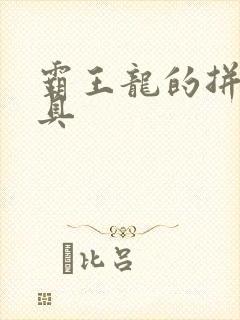 霸王龙的拼装玩具