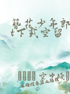 簪花少年郎txt下载空留