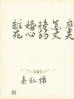 离婚后怎么挽回死心的丈夫