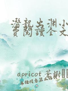 潜龙出渊小说免费阅读全文