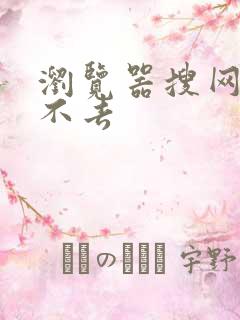 浏览器搜网址进不去