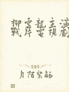 柳云龙主演的谍战片电视剧大全集暗算