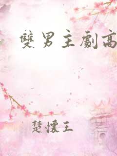 双男主剧高颜值