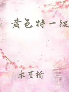 黄色特一级大片