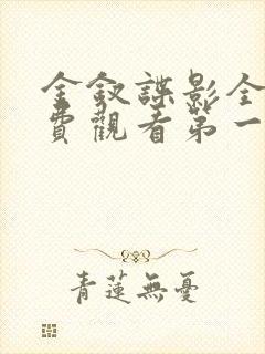 金钗谍影全集免费观看第一集