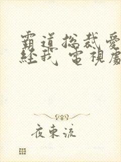 霸道总裁爱上绝经我 电视剧全集免费观看