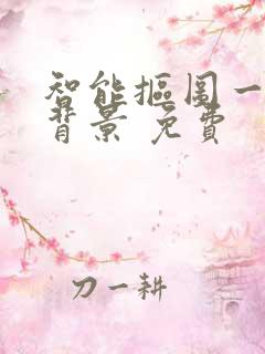 智能抠图一键去背景 免费