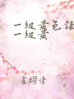 一级黄色录像之一级黄