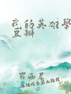 我的英雄学院 豆瓣