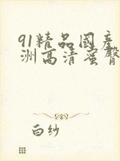 91精品国产亚洲高清蜜臀