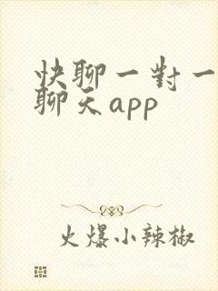 快聊一对一视频聊天app