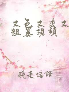 又色又爽又黄又粗暴视频