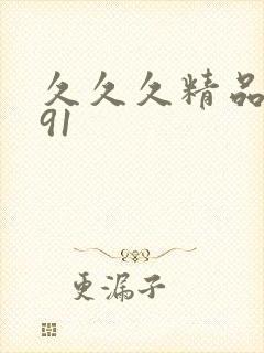 久久久精品国产91