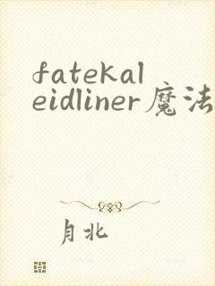 fatekaleidliner魔法少女伊莉雅第一季