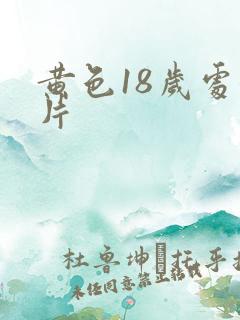 黄色18岁处女片