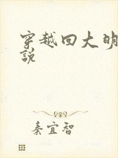 穿越回大明的小说