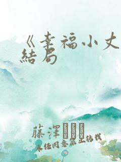 《幸福小丈夫》结局