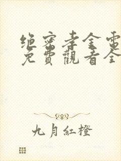 绝密孝金电视剧免费观看全集