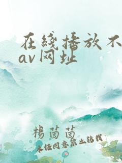 在线播放不卡的av网址