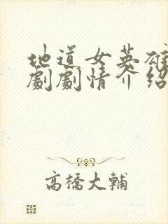 地道女英雄电视剧剧情介绍